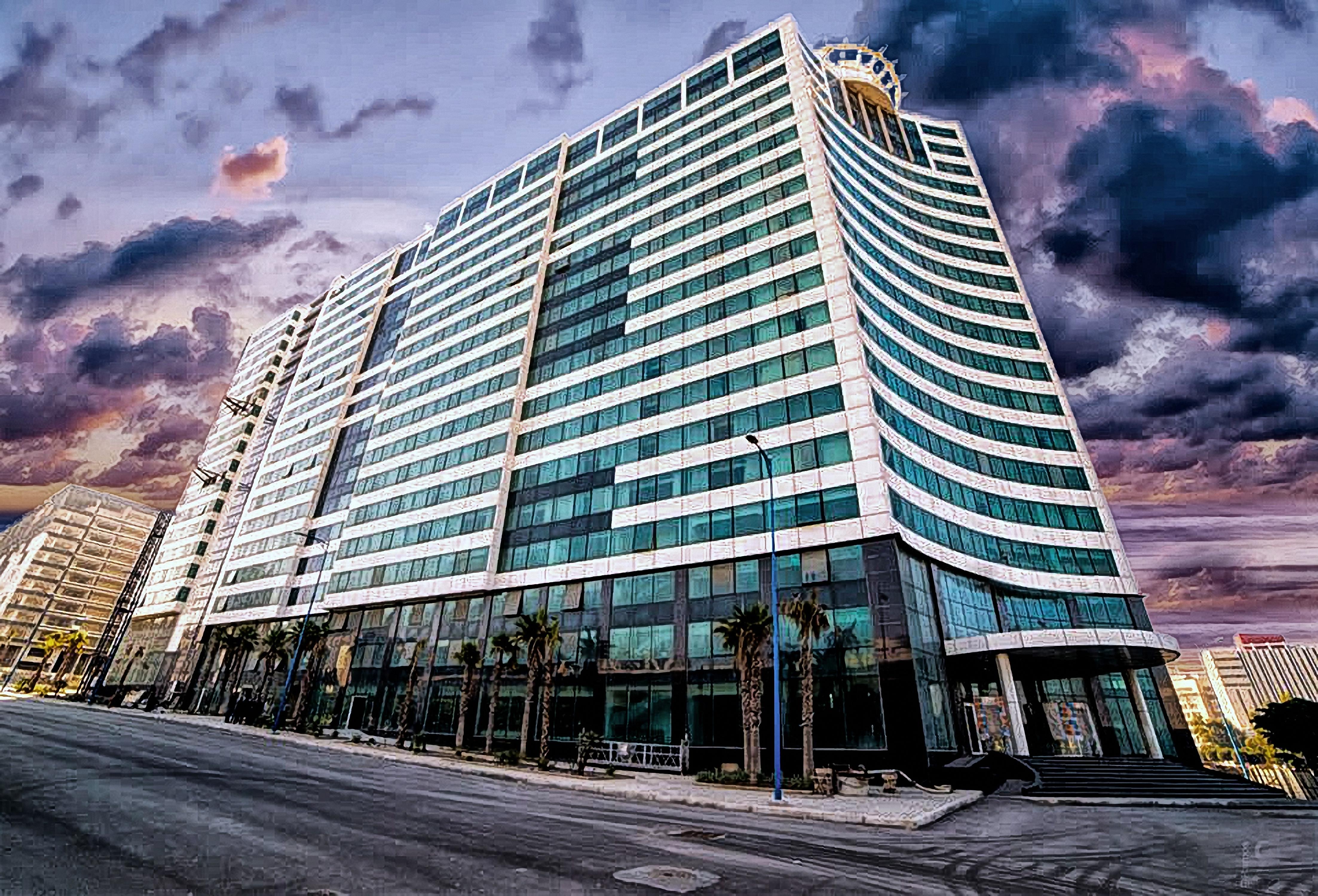 Grand Mogador City Center Casablanca Exterior foto The headquarters of the Arab League in Cairo